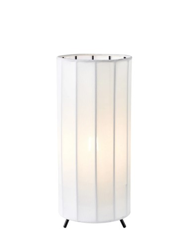 Lampe de table Hikari Markslojd pied métal noir et abat-jour blanc