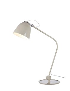 Lampe de table Tilt Markslojd métal greige bras articulé