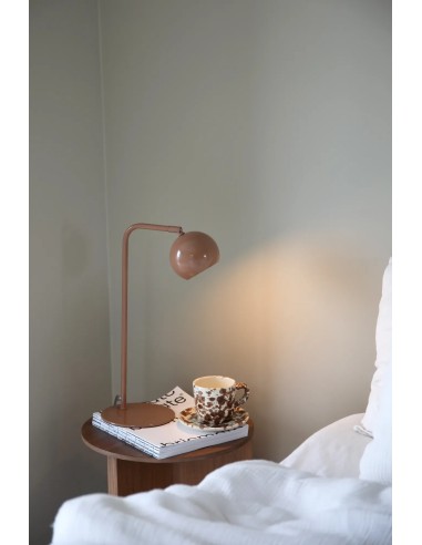 Lampe de bureau Pop marron design moderne pour coin lecture