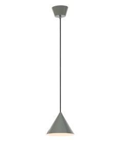 Plafonnier Tip Markslojd gris en métal design conique