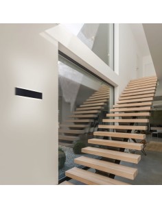 Applique murale LED EGEO Mantra blanc design extra plat en aluminium 2